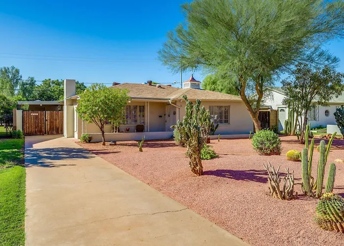 1/2 Mi To Light Rail: Midtown Phx W/ Patio Holiday home Phoenix