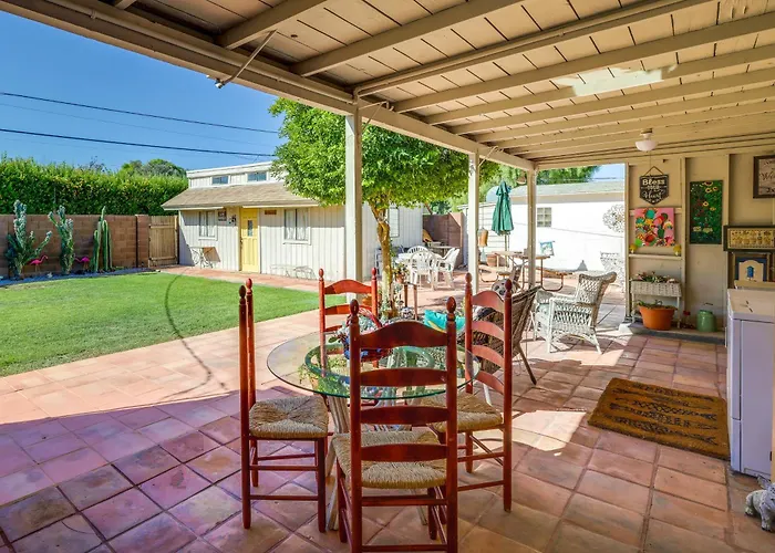 1/2 Mi To Light Rail: Midtown Phx W/ Patio Holiday home